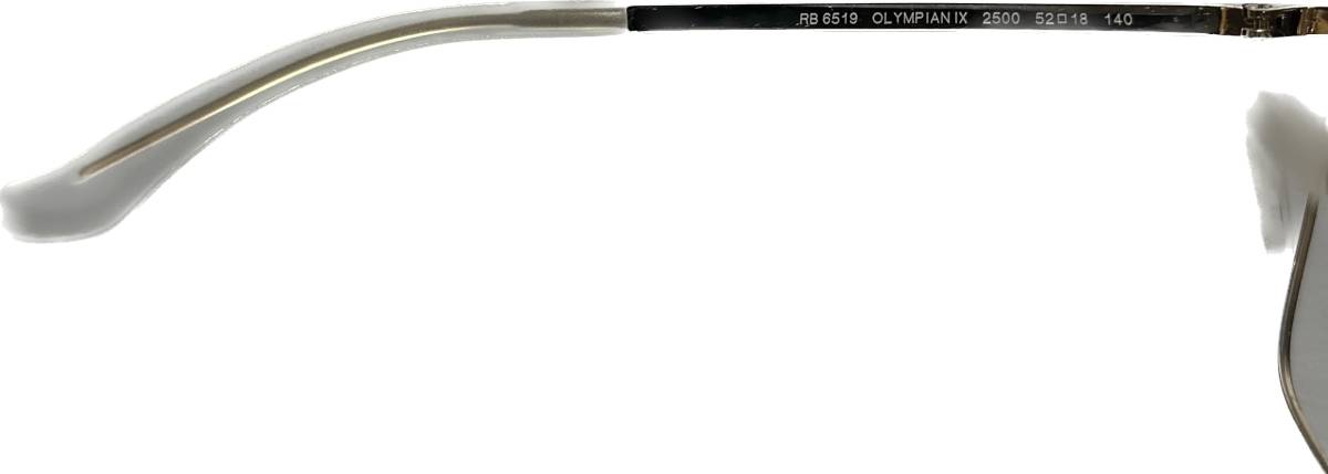 Ray-Ban レイバン 正規新品 イタリア製 メガネ 純正ケース・クロス付 OLYMPIAN IX RX6519 2500 ツーブリッジ ダブルブリッジ 米国ブランド_画像7