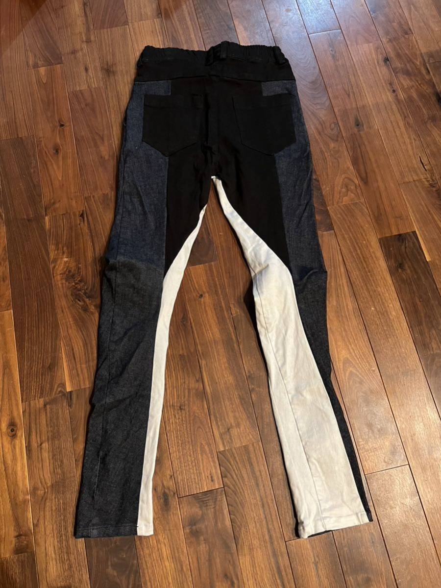 A.F HOMME ARTEFACT 3D アナトミカル デニム パンツ 切替