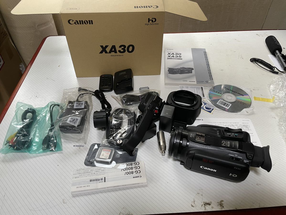 Yahoo!オークション - 展示品☆新品同様☆Canon☆キャノン☆XA30☆業務