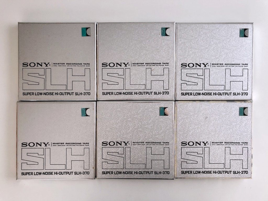 Yahoo!オークション - オープンリールテープ 7号 SONY SLH-370 6本...