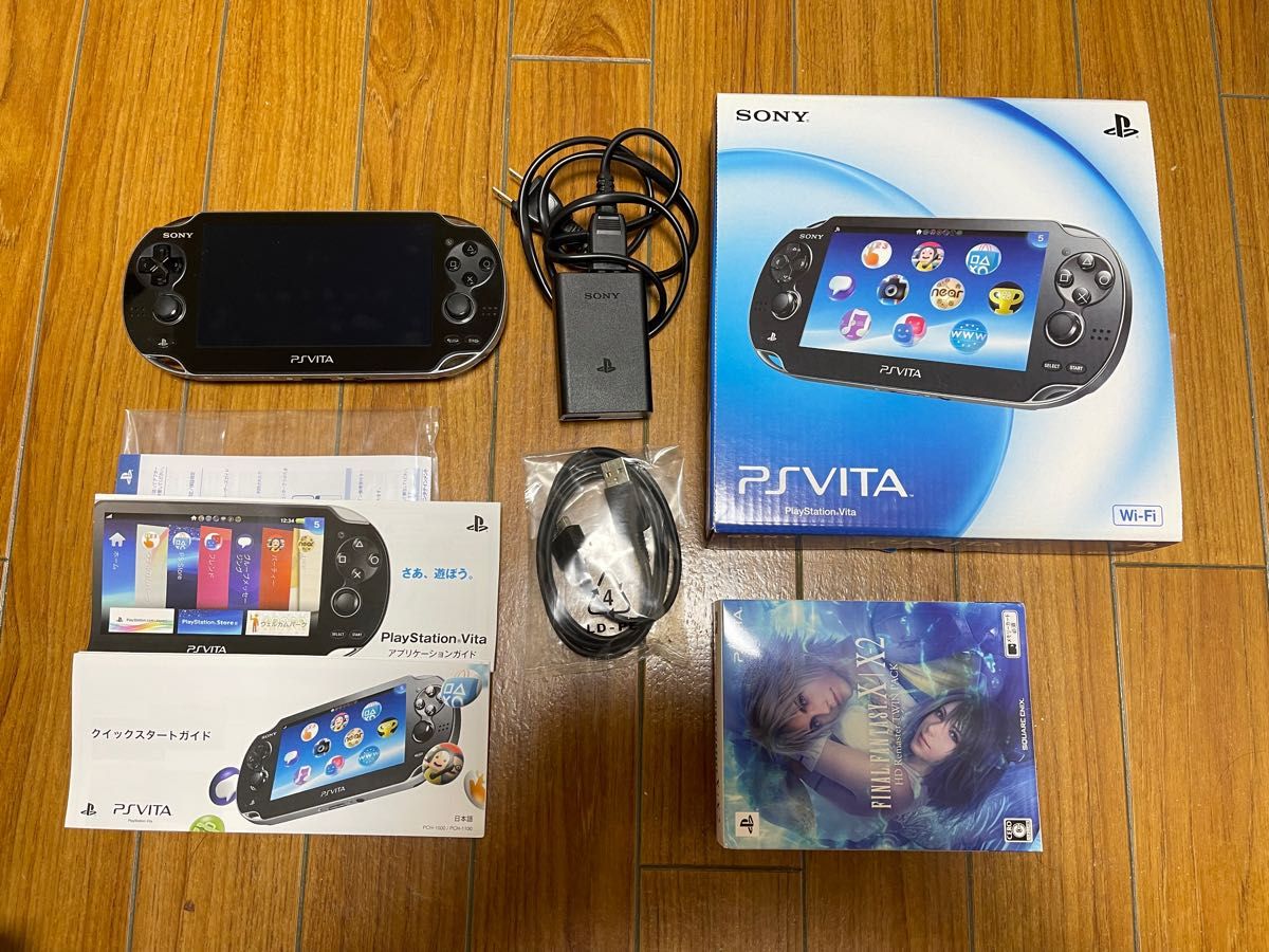 Playstation Vita Wi-Fiモデル PCH-1000 有機EL クリスタルブラック