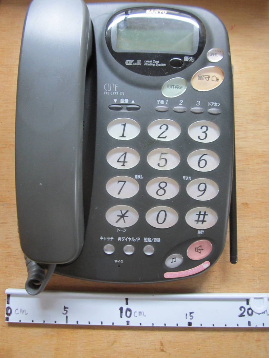 電話機　SANYO TEL L-777（Ｔ） 長期保存品　（本体のみ出品）_画像7