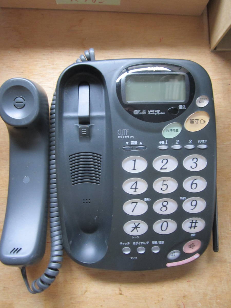 電話機　SANYO TEL L-777（Ｔ） 長期保存品　（本体のみ出品）_画像3