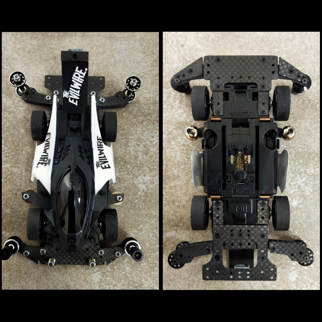 ミニ四駆 サンダーショット MK2 完成品 MSフレキ フルカスタム ミニ四駆 サンダーショット MK2 完成品 MSフレキ フルカスタム