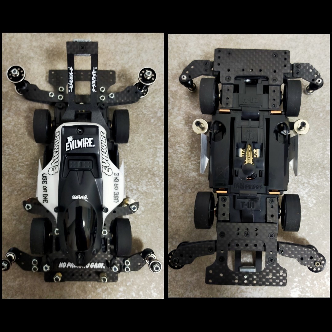 在庫限り】ミニ四駆 サンダーショット 完成品 MSフレキ AT 在庫限り】ミニ四駆 サンダーショット 完成品 MSフレキ AT