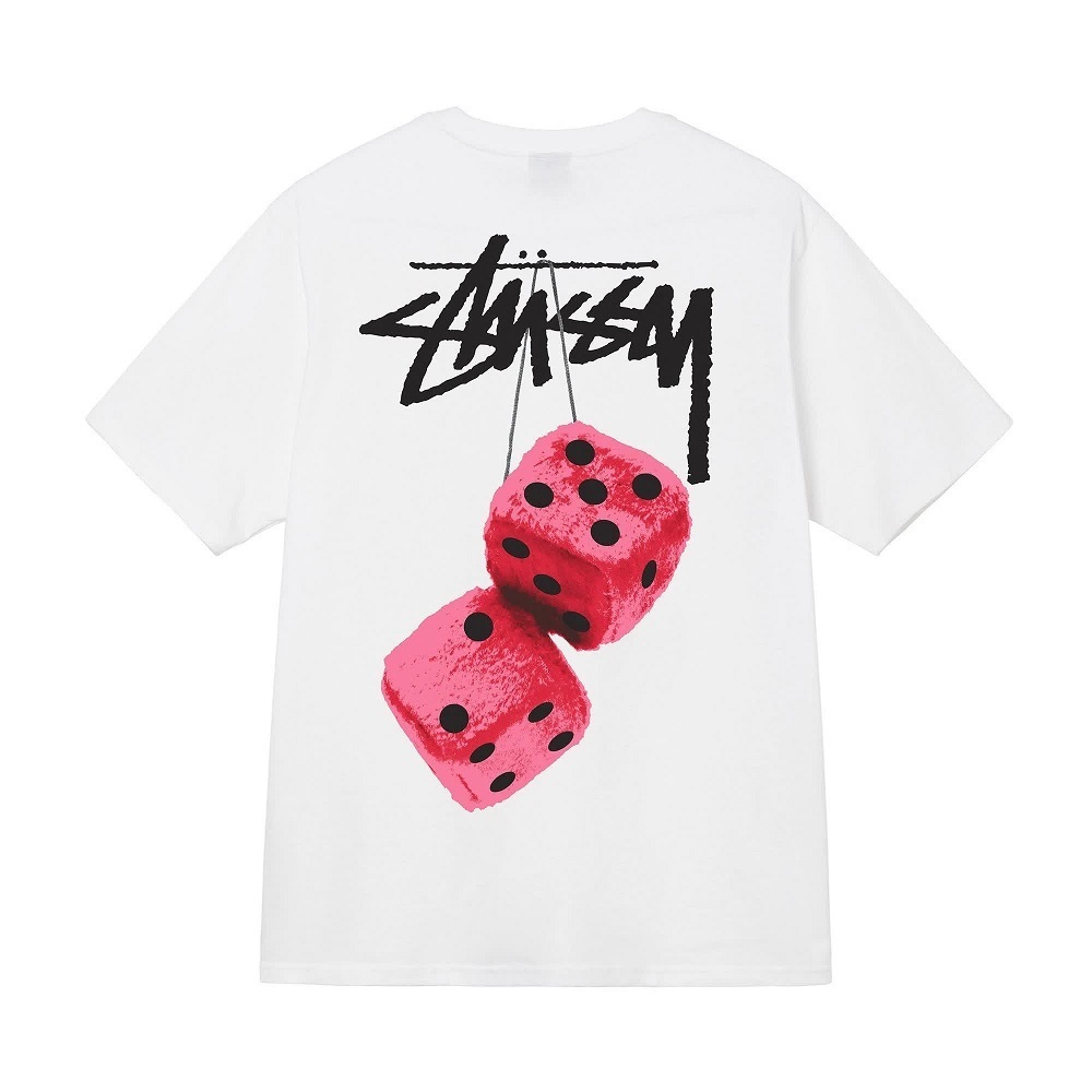 STUSSY FUZZY DICE TEE