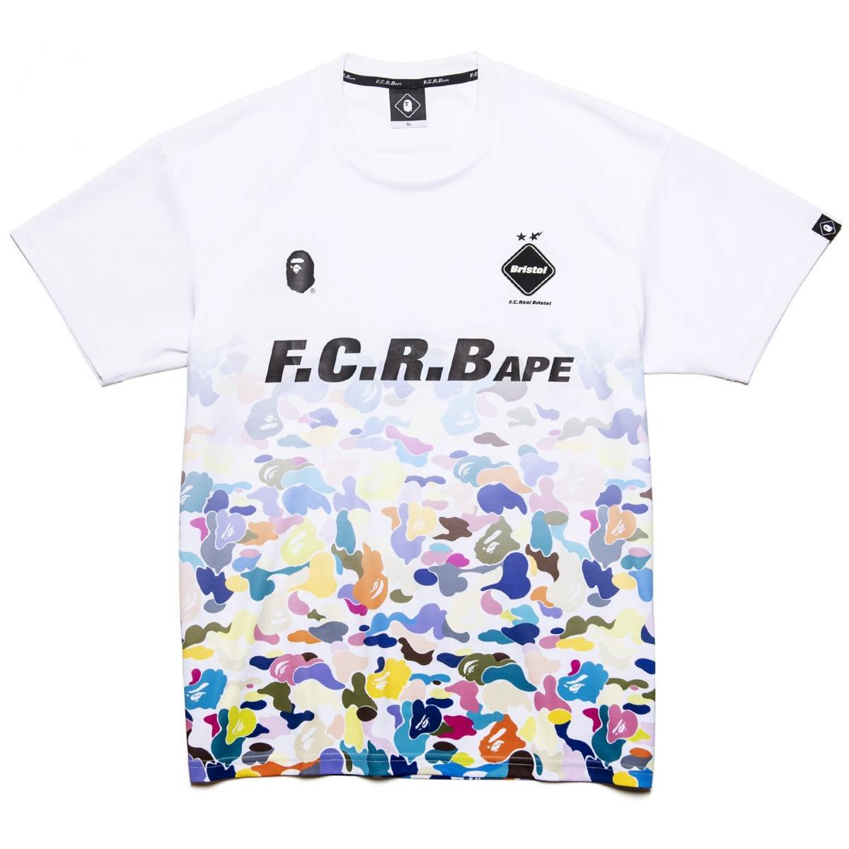 Sサイズ BAPE x F.C.Real Bristol GAME SHIRT