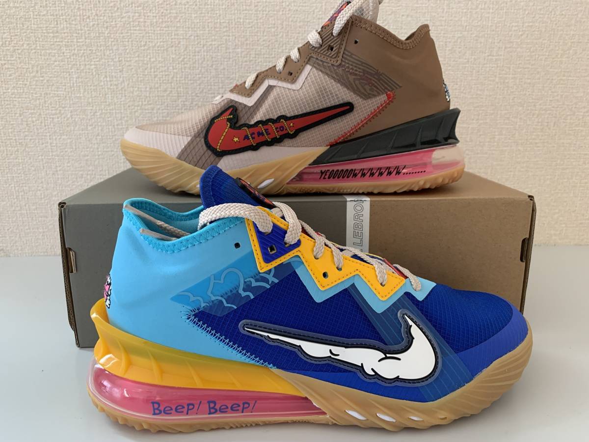 26.5cm Nike Lebron 18 Low Wile E. vs Roadrunner Space Jam