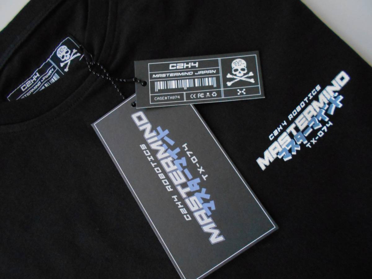 C2H4 x Mastermind Japan Robotics Logo Print Tee BK_画像4