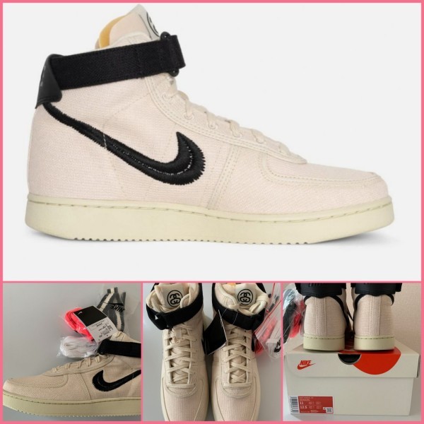 STUSSY x NIKE VANDAL HI FOSSIL|PayPayフリマ