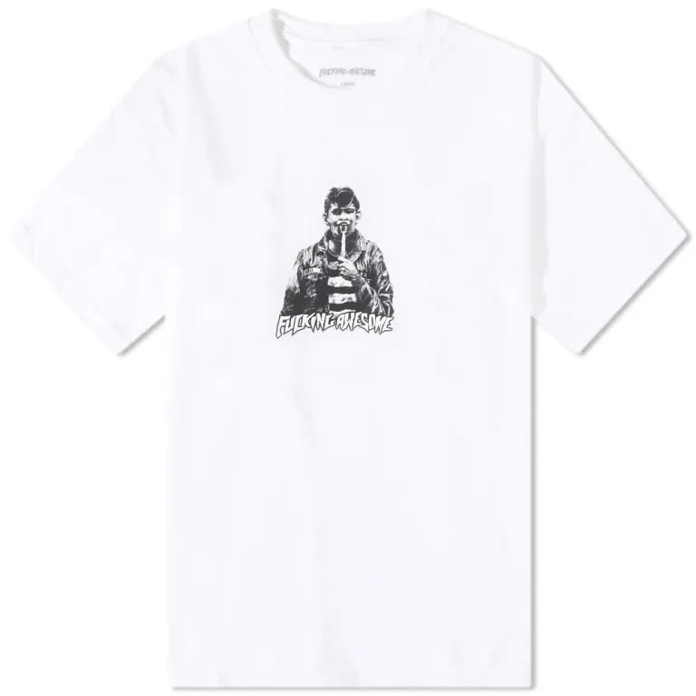 文字、ロゴ FUCKING AWESOME KNIFE TONGUE TEE