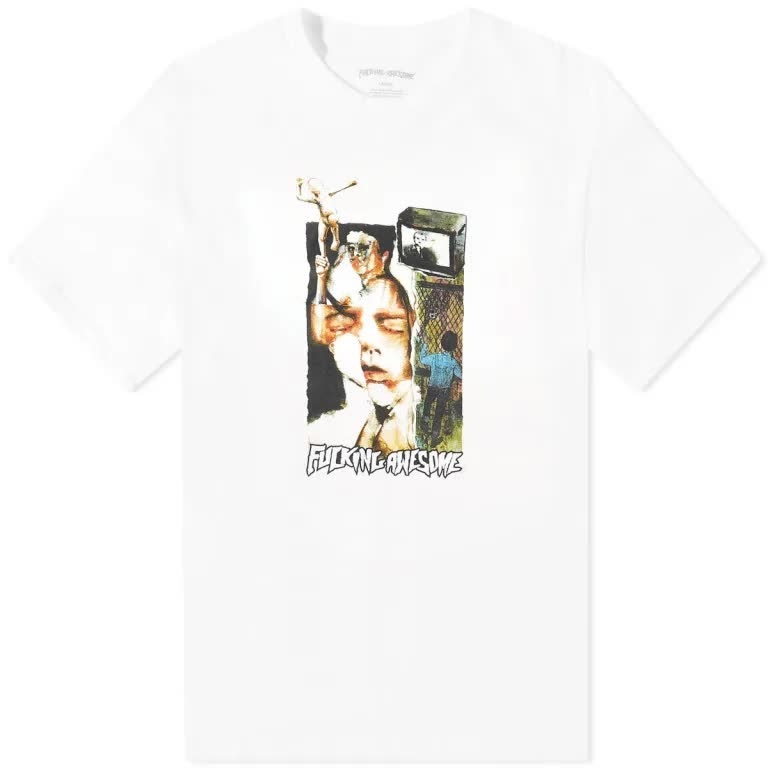 FUCKING AWESOME PELIGROSO TEE / WHITE