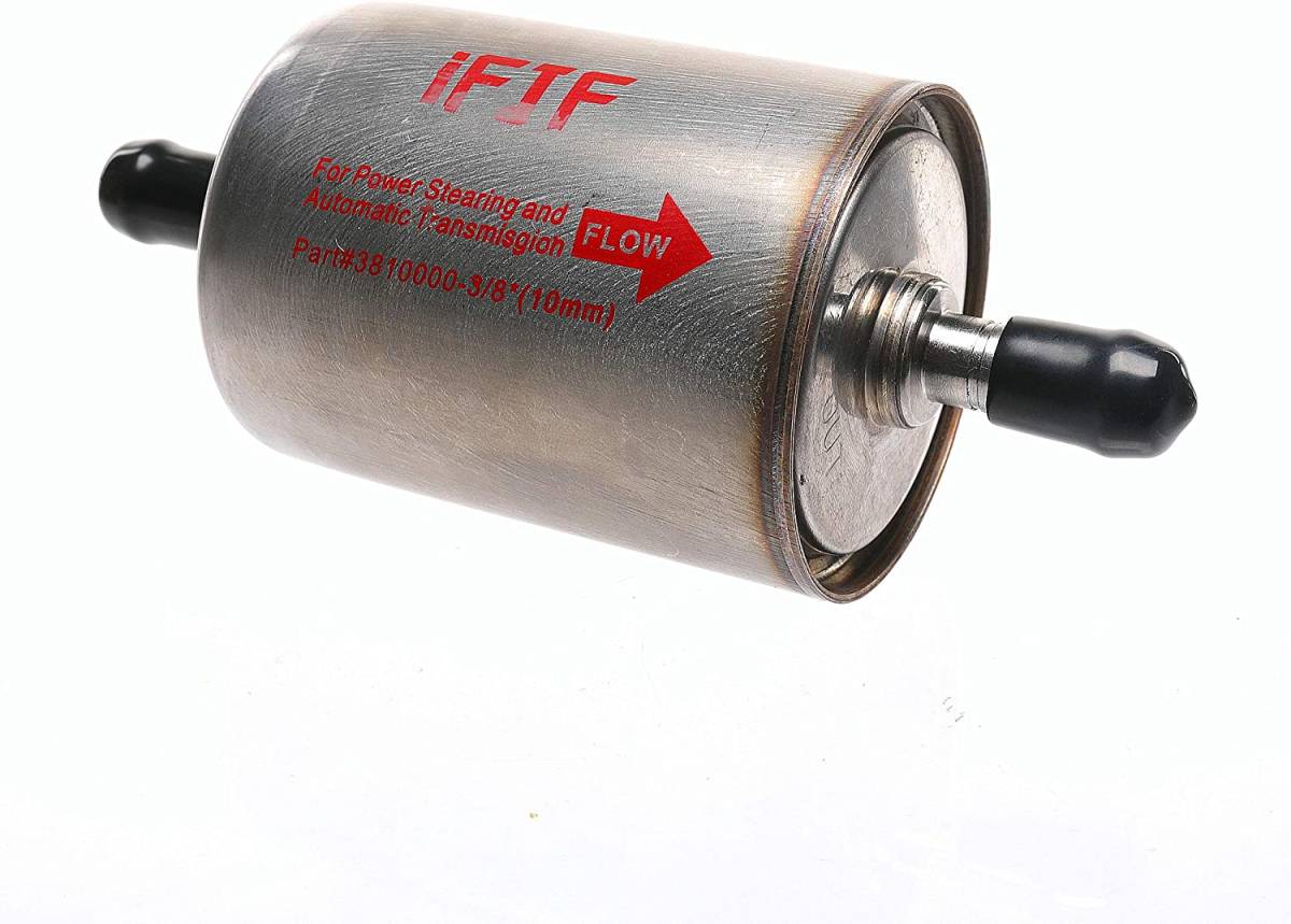 iFJF magnet built-in AT/CVT/PS in line oil filter 3/8inch(10mm)