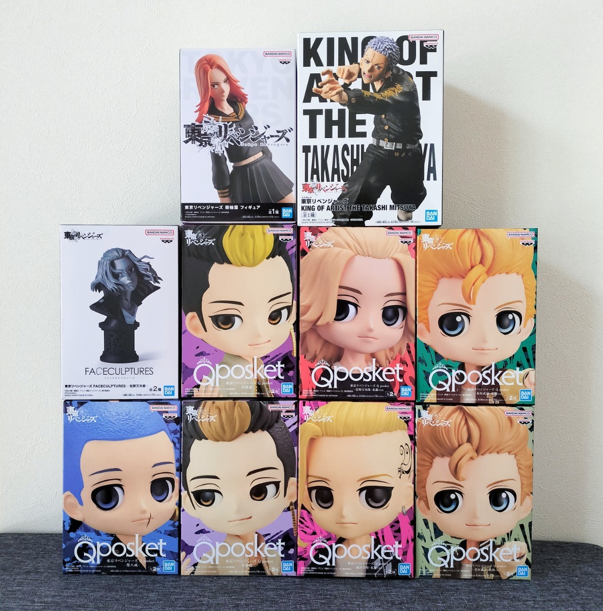 新品未開封! 東京リベンジャーズ フィギュア Qposket 佐野万次郎 花垣