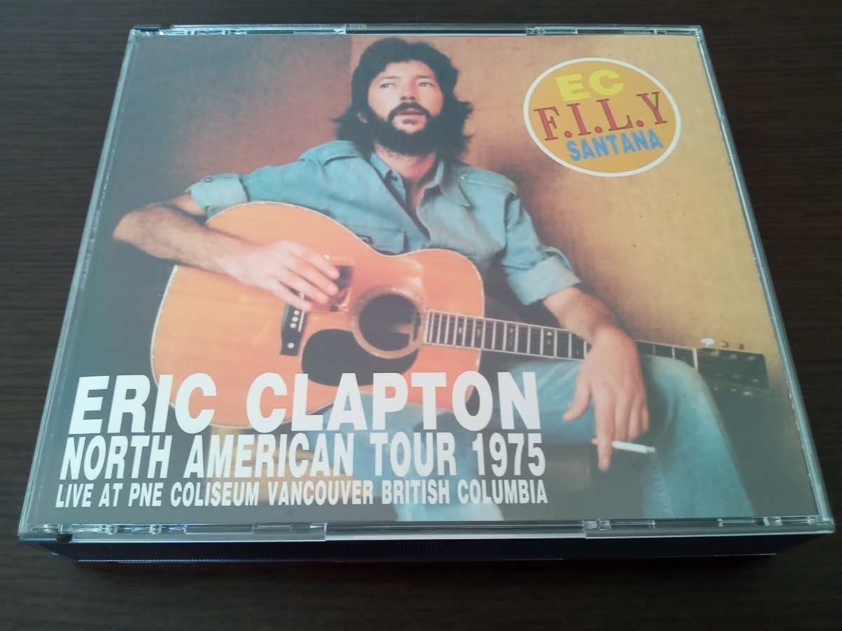 エリック クラプトン  サンタナ Eric Clapton  Santana Live Vancouver 1975 プレス盤  3CD JChere雅虎拍卖代购