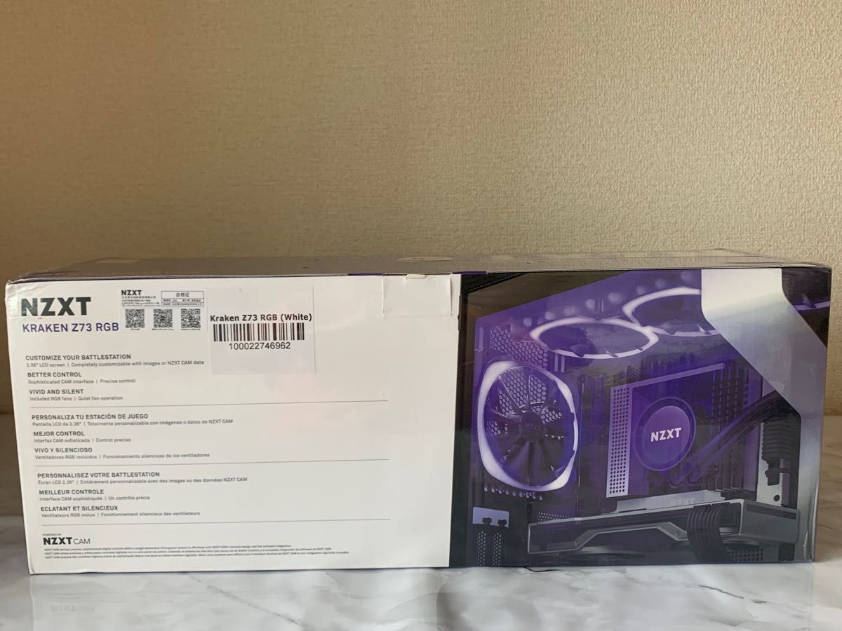 NZXT KRAKEN Z73 360mm WHITE 簡易水冷CPUクーラーRGB