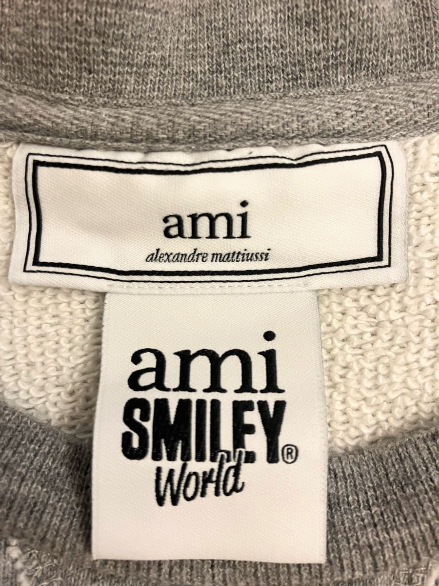 【激レア限定 定価4 6万】AMI PARIS × SMILEY スウェット| 【激レア限定 定価4 6万】AMI PARIS × SMILEY スウェット|