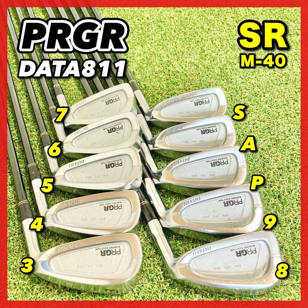 ヤフオク! - 名器!PRGR プロギア DATA811 アイアンセット