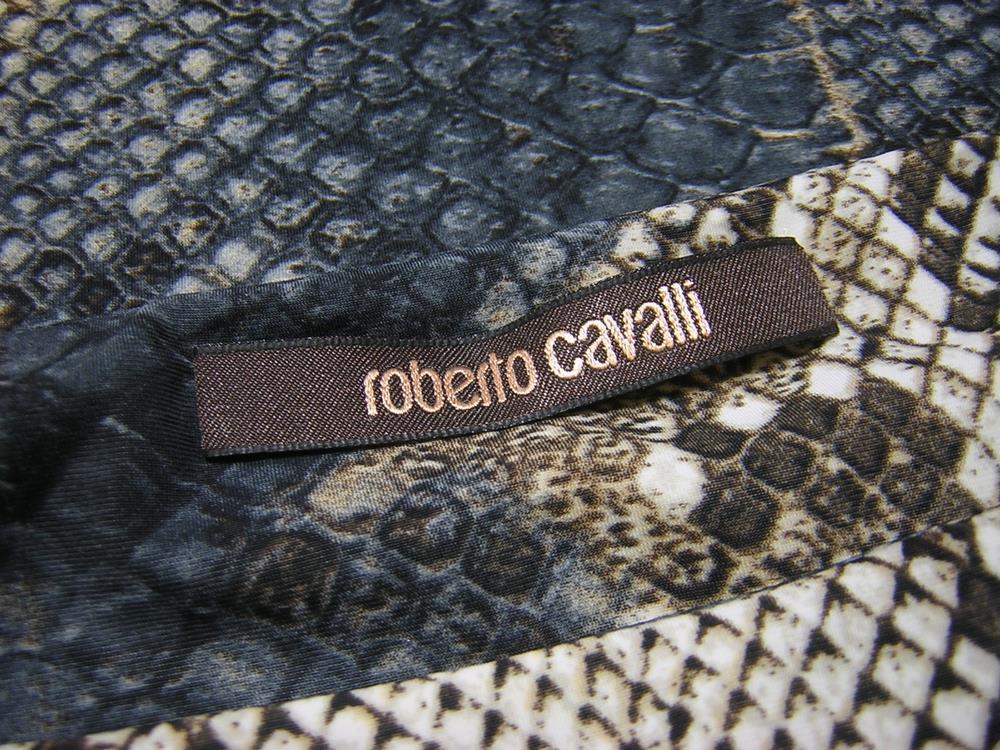 美品　roberto cavalli　ロベルトカヴァリ　イタリア製　スネーク柄ドレス　ワンピース