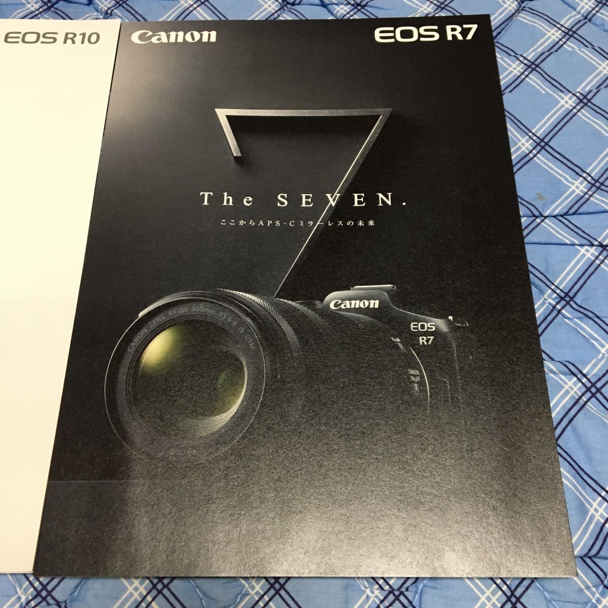 Canon キャノン EOS R10 R7 カメラ　カタログ　A4サイズ 2冊　★美品　　★即決
