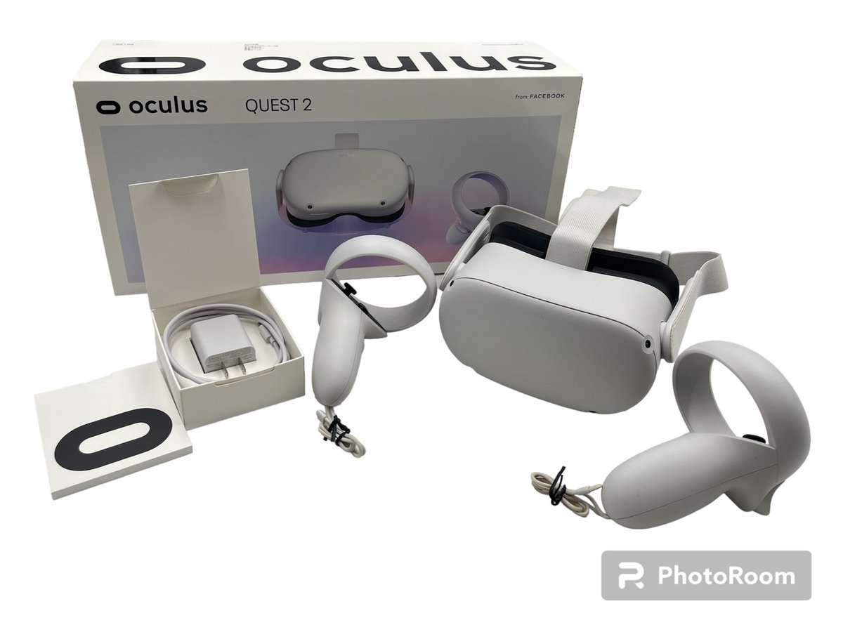 極美品】oculus quest 2 VRヘッドセット 64GB ホワイト VRヘッドセット