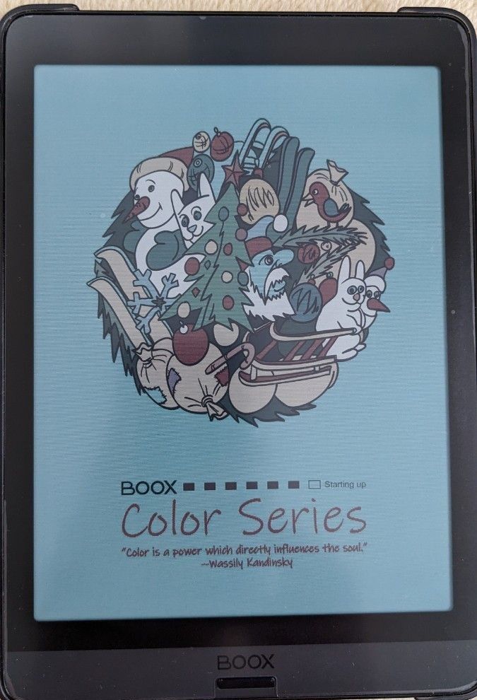 【美品】Boox Nova3 Color カラー電子書籍タブレット