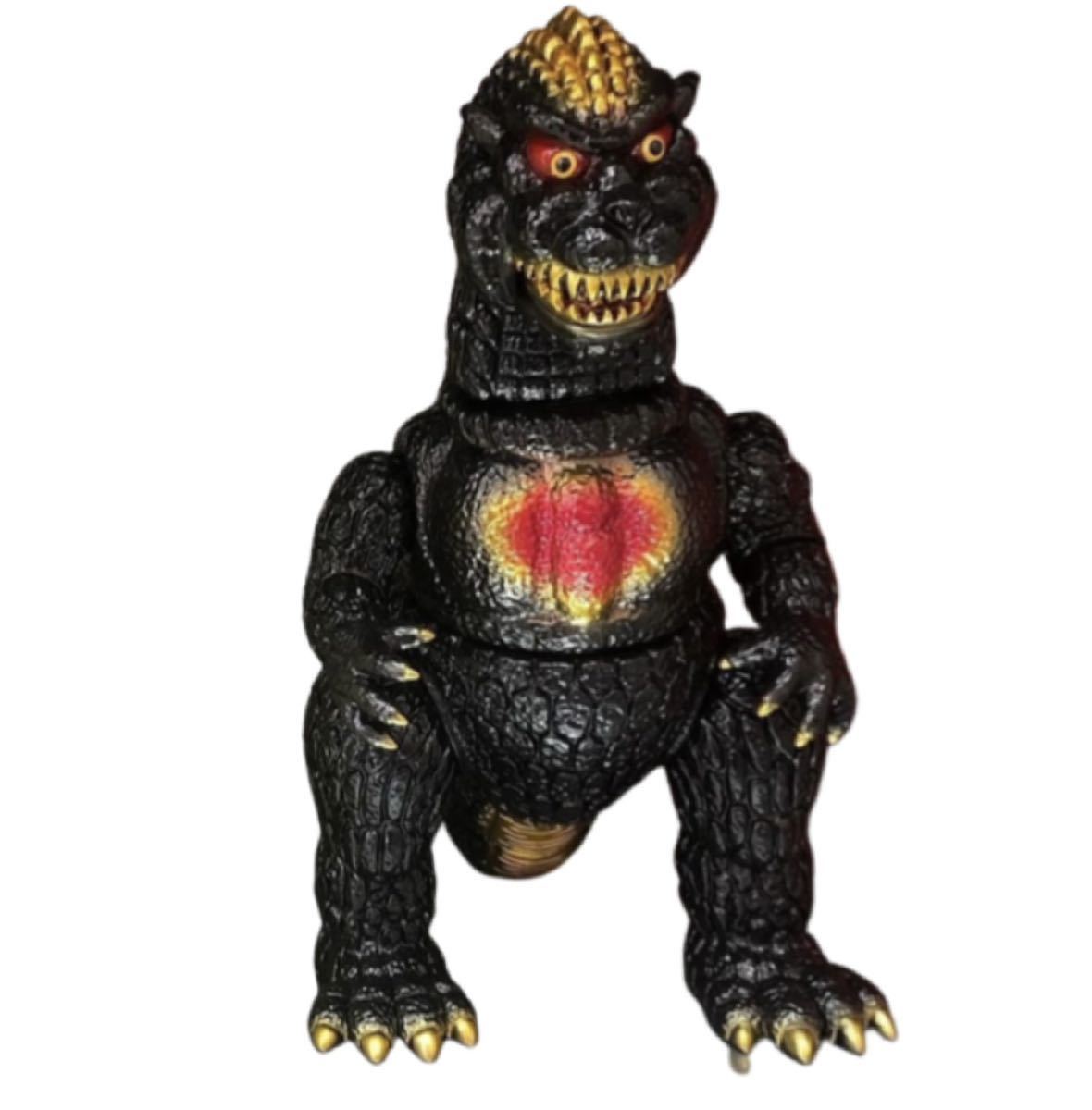 Godzilla Izumonster ゴジラ 黒金 第1期 ソフビ hxs realhead Godzilla Izumonster ゴジラ 黒金 第1期 ソフビ hxs realhead