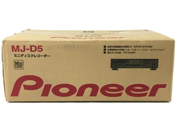 ☆未開封☆Pioneer MJ-D5 MDデッキ パイオニア | normanhubbard.com