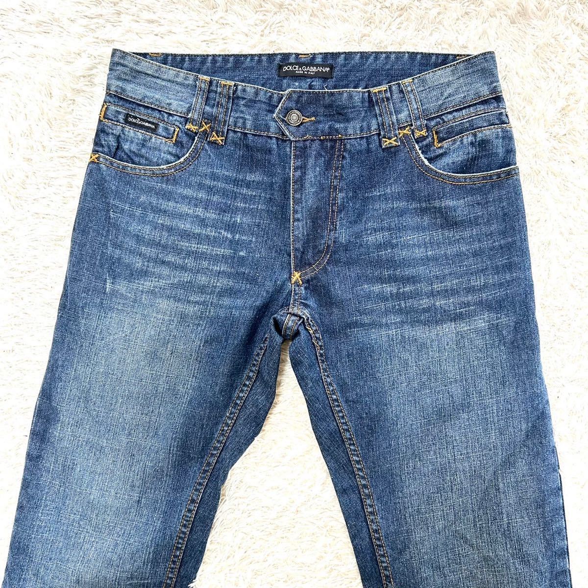 レア品 ドルチェ&ガッバーナ デニム パンツDOLCE&GABBANA ジーパン