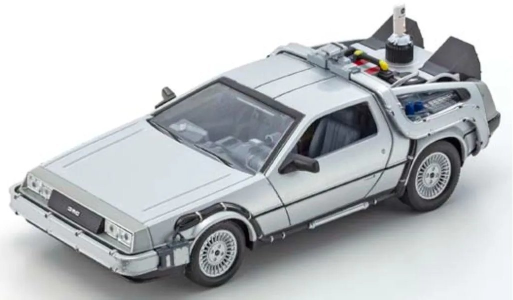 tero Lien (BACK TO THE FUTURE II ) flying wheel 1/24 back *tu* The * Future minicar Welly Welly Willie 