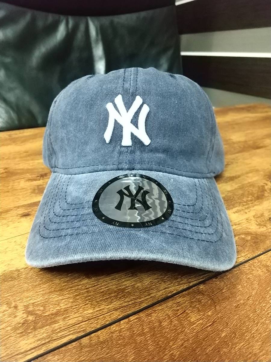 日本に ヤンキースロゴ ブラック キャップ CAP ベースボール 野球観戦 新品