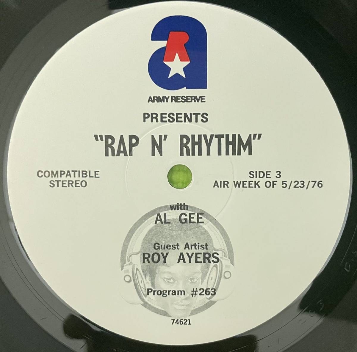 Jazz soul raregroove sampling record ジャズ　ソウル　レコード The US Army Reserve* Presents Al Gee Rap N' Rhythm 1976_画像6