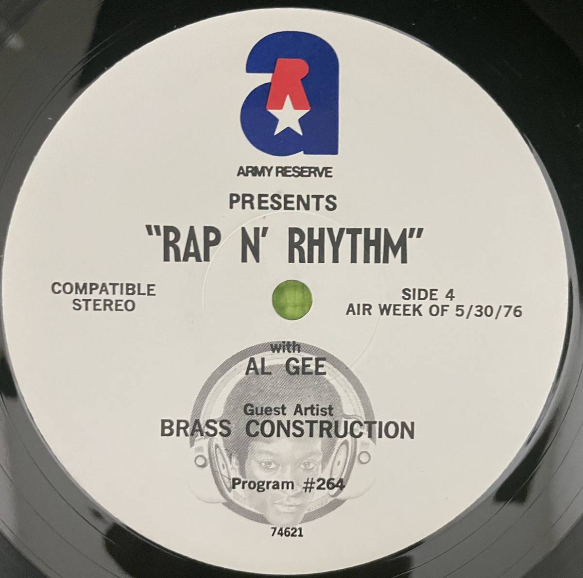 Jazz soul raregroove sampling record ジャズ　ソウル　レコード The US Army Reserve* Presents Al Gee Rap N' Rhythm 1976_画像7