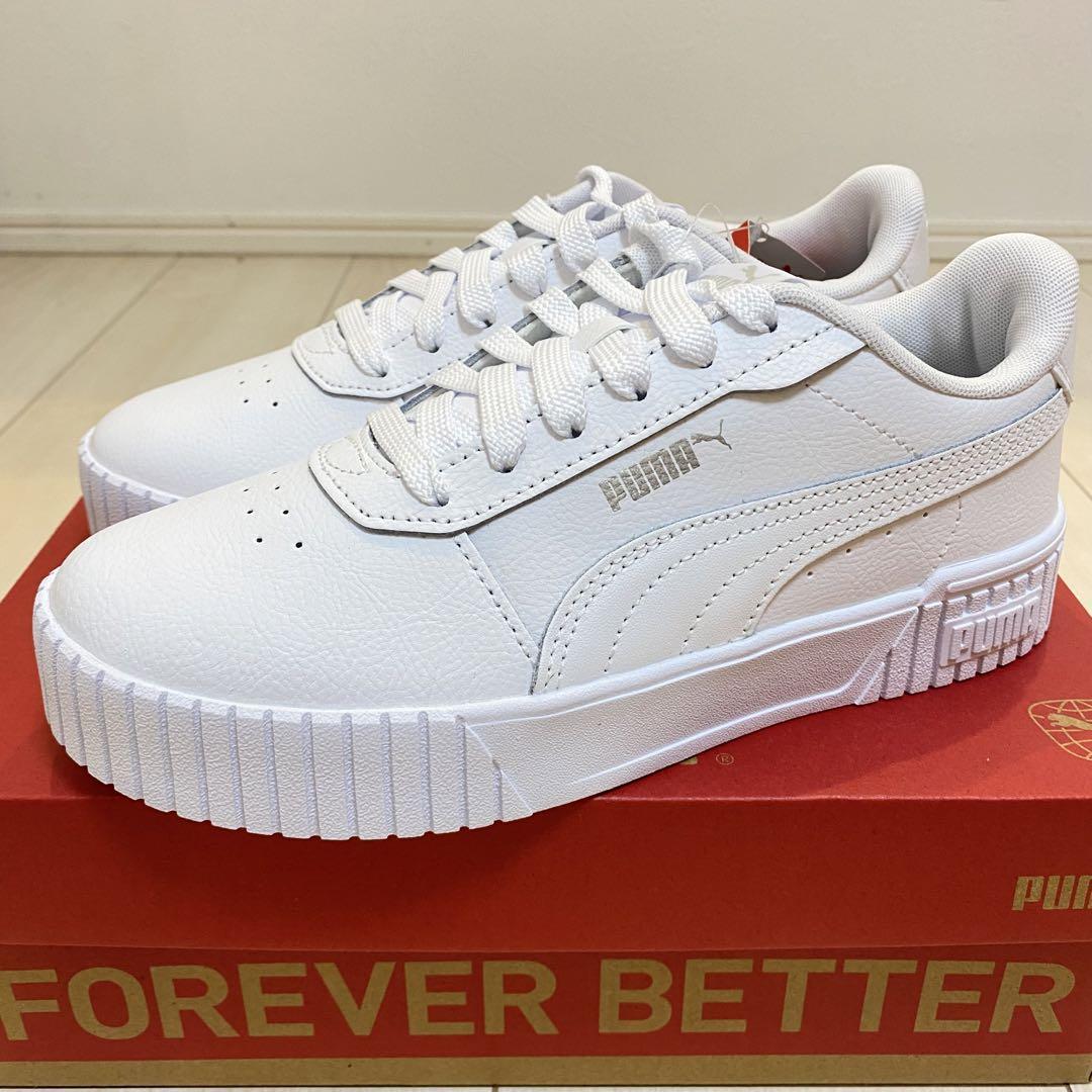 [ new goods ]23.5cm PUMA thickness bottom sneakers![ free shipping!]