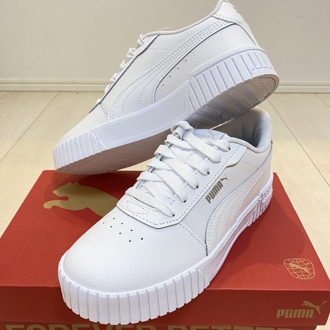 [ new goods ]23.5cm PUMA thickness bottom sneakers![ free shipping!]