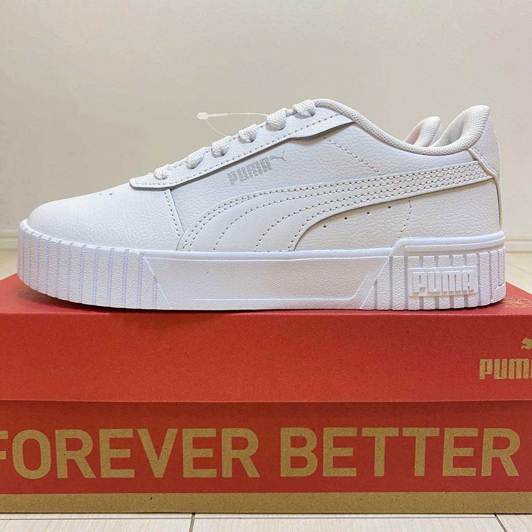 [ new goods ]23.5cm PUMA thickness bottom sneakers![ free shipping!]
