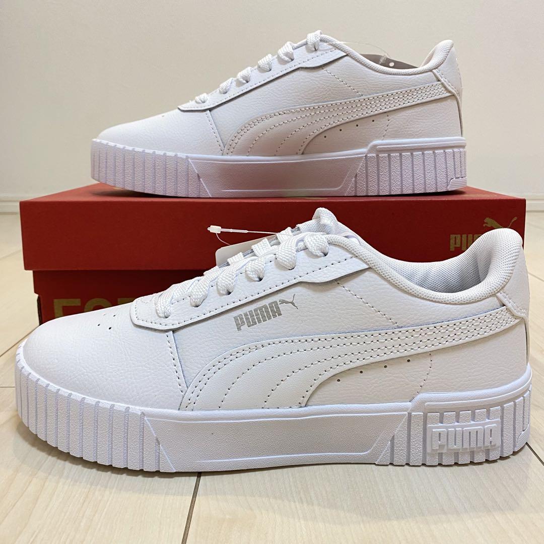 [ new goods ]23.5cm PUMA thickness bottom sneakers![ free shipping!]
