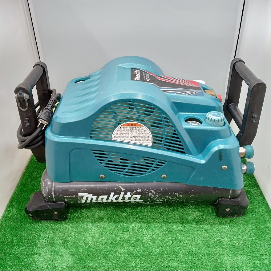 品 makita マキタ 常圧/高圧エアコンプレッサ AC400X 常圧2口 高圧2口