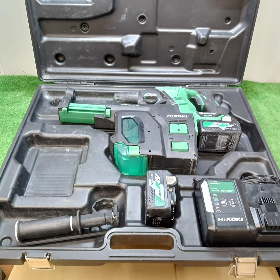 最初の HiKOKI ハイコーキ マルチボルト36V-2.5Ah コードレスロータリ