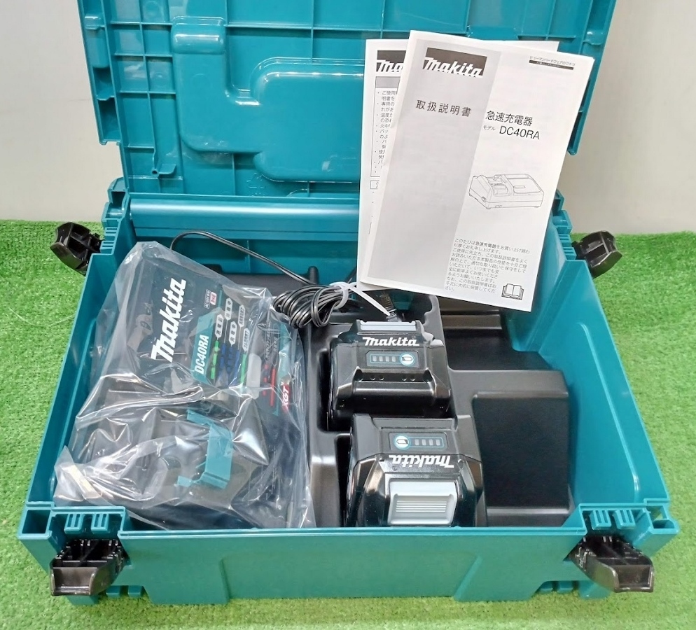 未使用品 makita マキタ パワーソースキット XGT2 (充電器 DC40RA +
