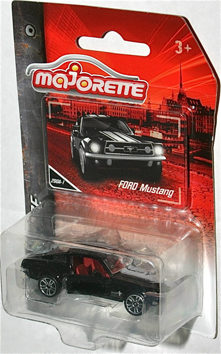  MajoRette Ford Mustang Ford Mustang черный Majorette