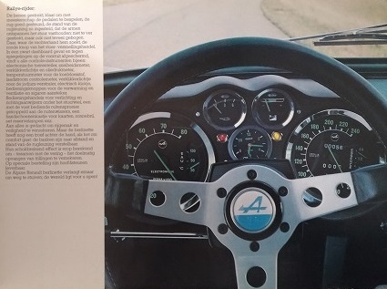  Renault Alpine belrinetta 1300 1600SX catalog BERLINETTE ALPINE RENAULT A110 secondhand book * prompt decision * free shipping control N 4695Fa