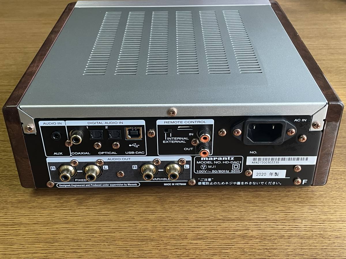 ◇ マランツ Marantz HD-DAC1 美品 2020年製 | normanhubbard.com