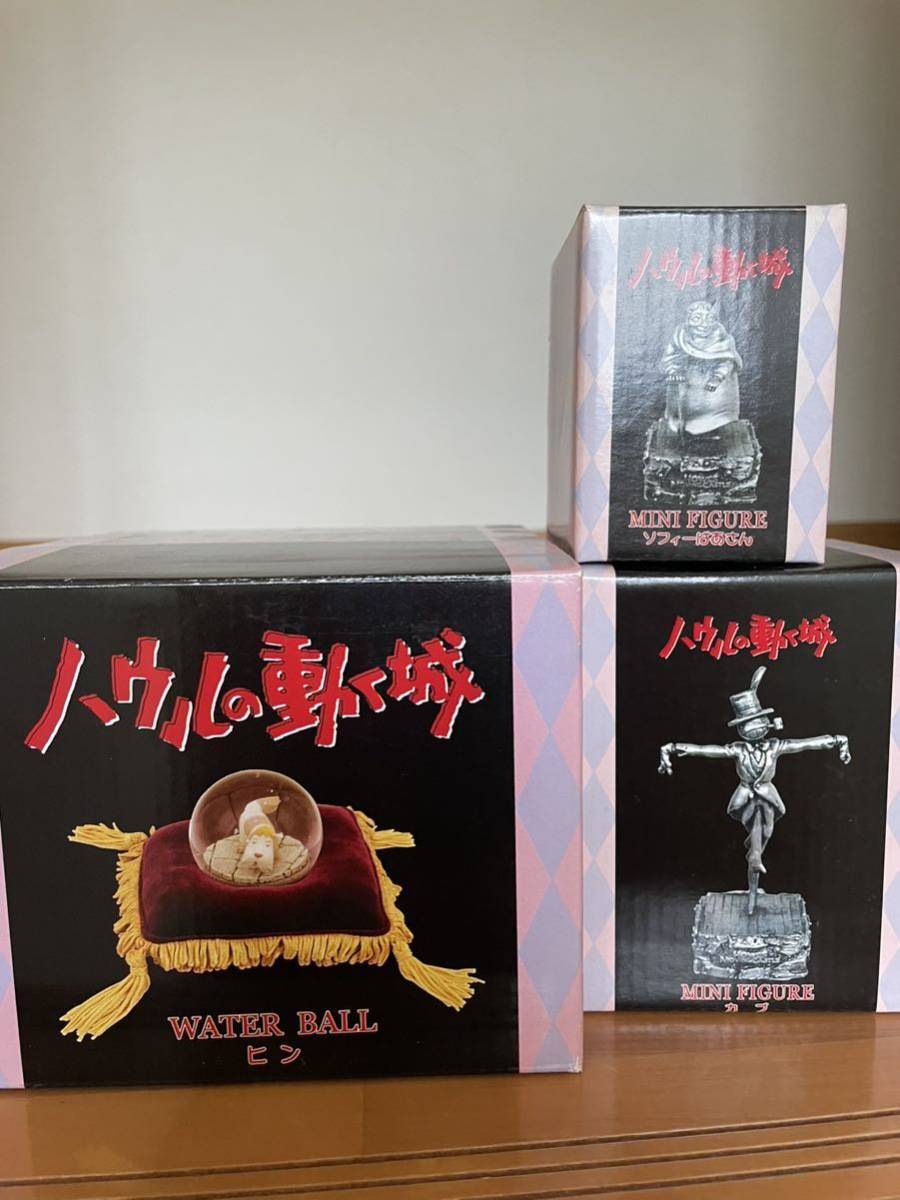 スタジオジブリ ハウルの動く城 スノードーム メタルフィギュア スタジオジブリ ハウルの動く城 スノードーム メタルフィギュア
