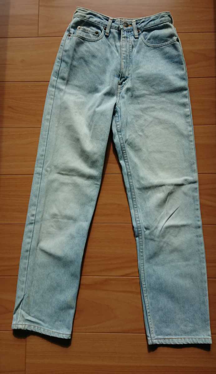 ヴィンテージLevi'sジーンズW515 9号 W29 L31 ブリーチ藍インディゴ青ウォッシュ90’Sレディース80’S31M30LデニムXX501パンツ66古着_画像1