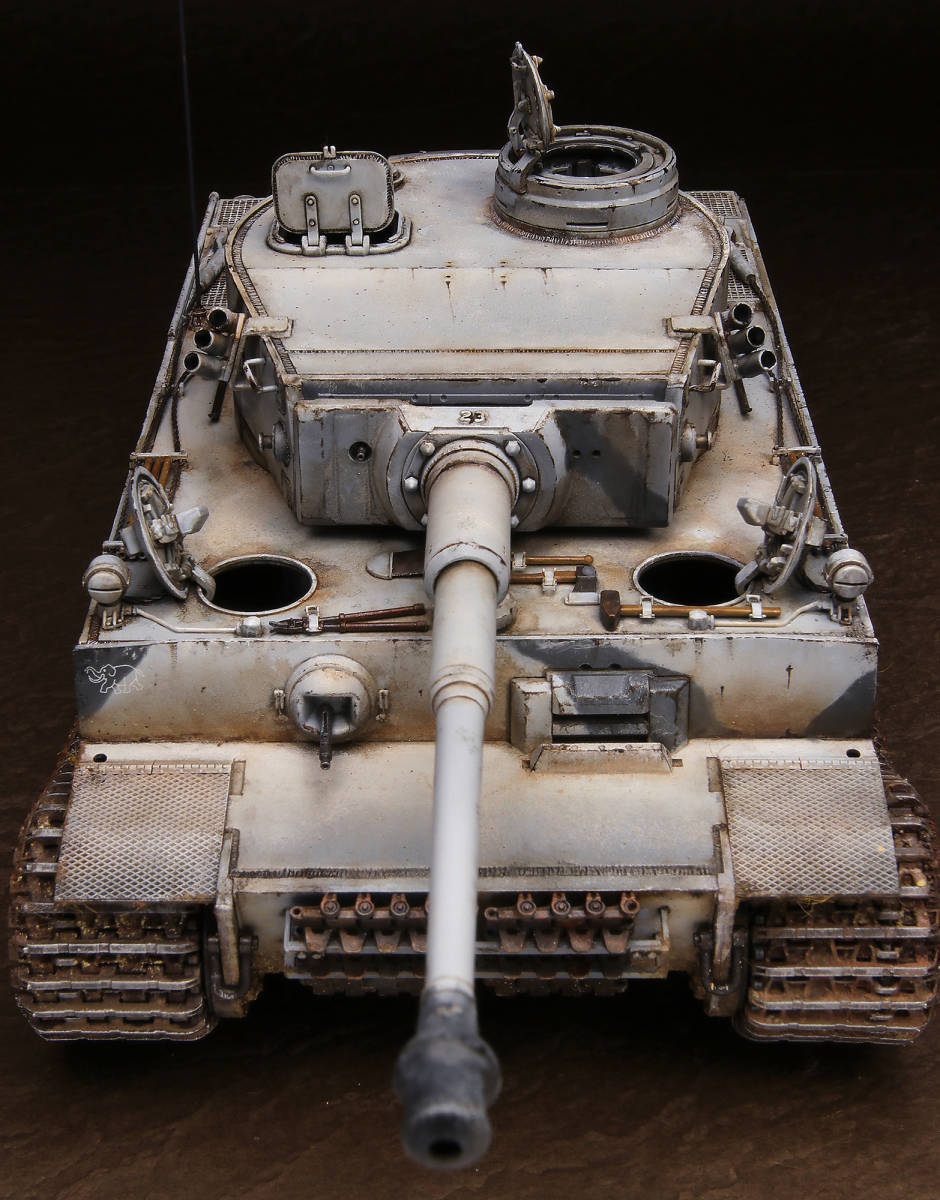 1/35 ドイツタイガー1極初期型502重戦車大隊3号車ファースト