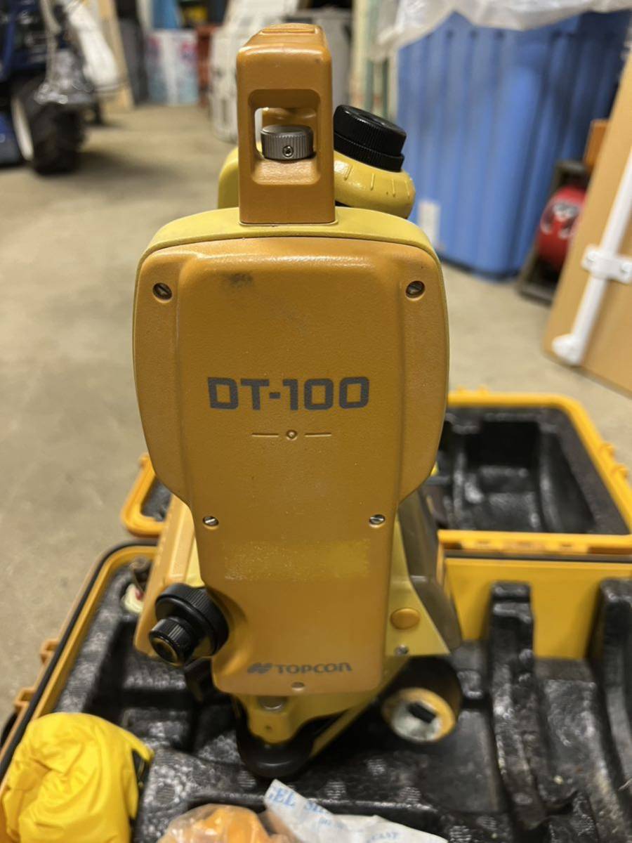 TOPCON デジタルセオドライト DT-130 測量機器 トプコン 通電確認済み_画像5