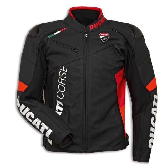 送料無料 ドゥカティ 純正 正規品 Ducati Corse C6 - レザージャケット