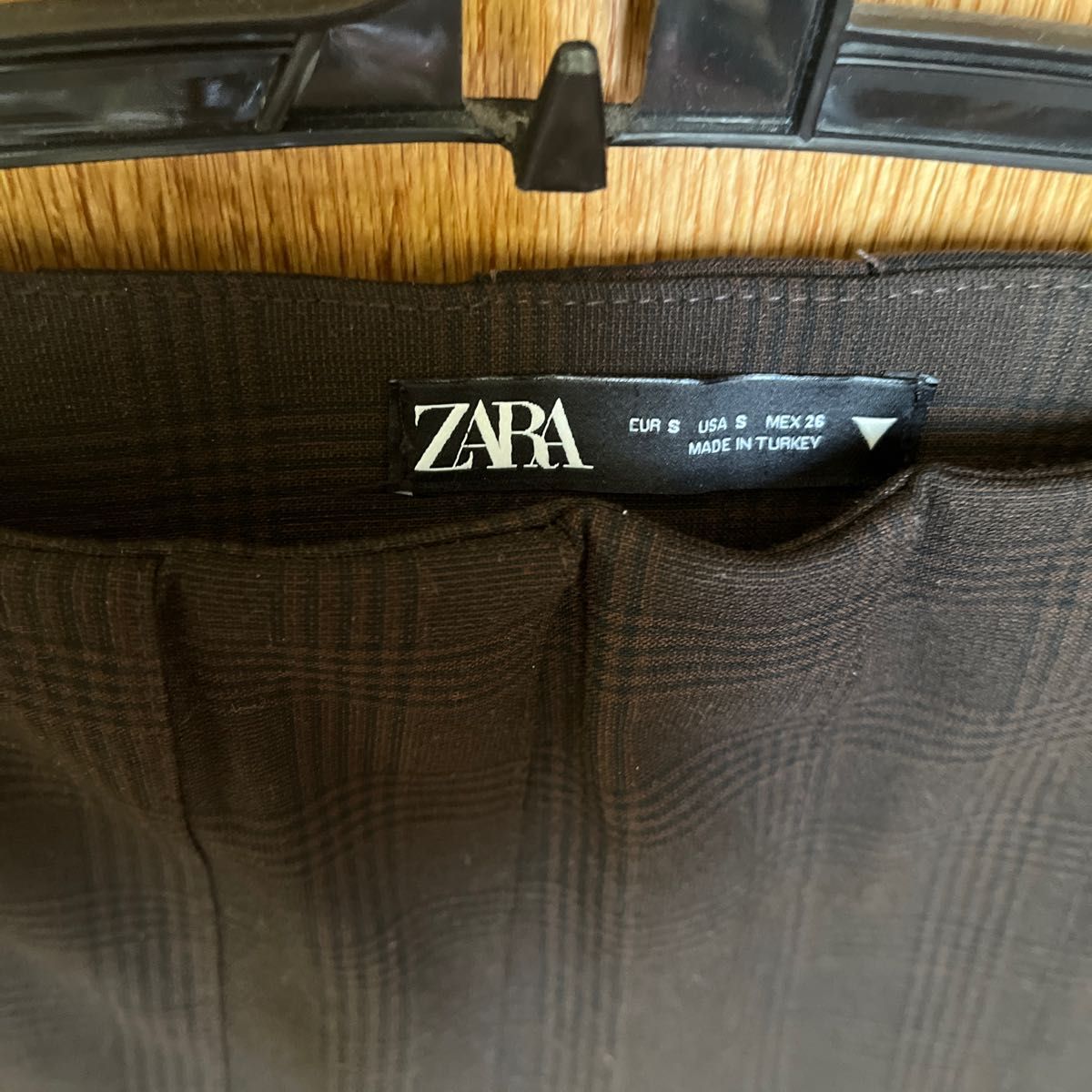 ZARA チェックスカート　ミニスカート