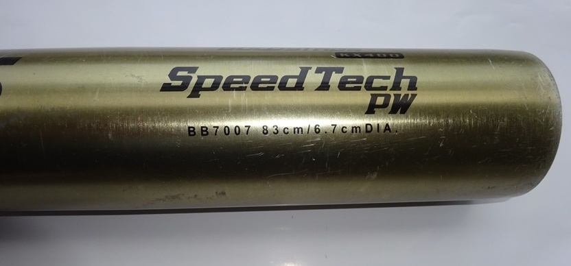 【硬式野球用バット】asics(アシックス)Speed tech PW SPAD.AJ-N BB7007 83㎝/6.7㎝DIA._画像6